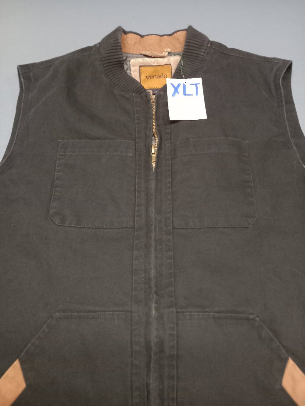 Concealed Carry Canvas Vest - Black | XLT - Picture 4 of 6
